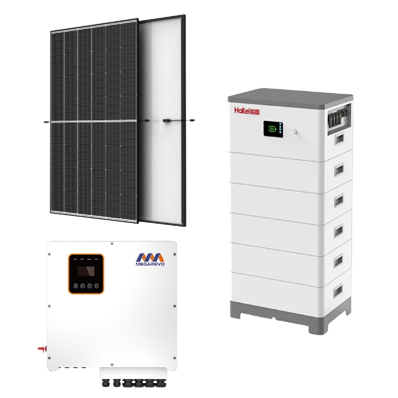 15KWh depolamalı 8KW Fotovoltaik kit